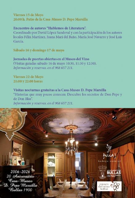 El Museo del Vino celebra el Día Internacional de los Museos con literatura, visitas guiadas y actividades especiales - 2, Foto 2