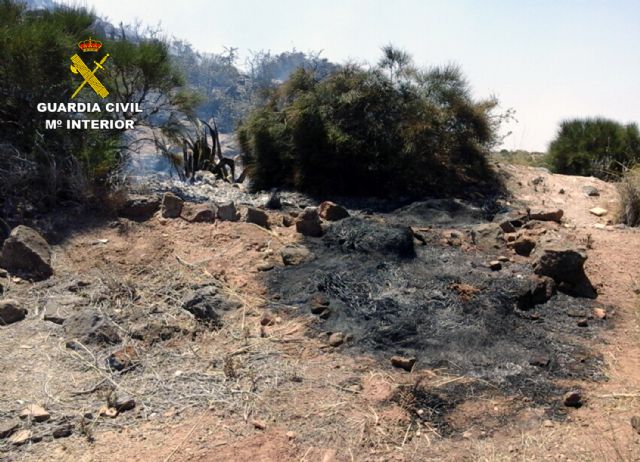La Guardia Civil esclarece el incendio del Monte Miral San Ginés de la Jara - 3, Foto 3