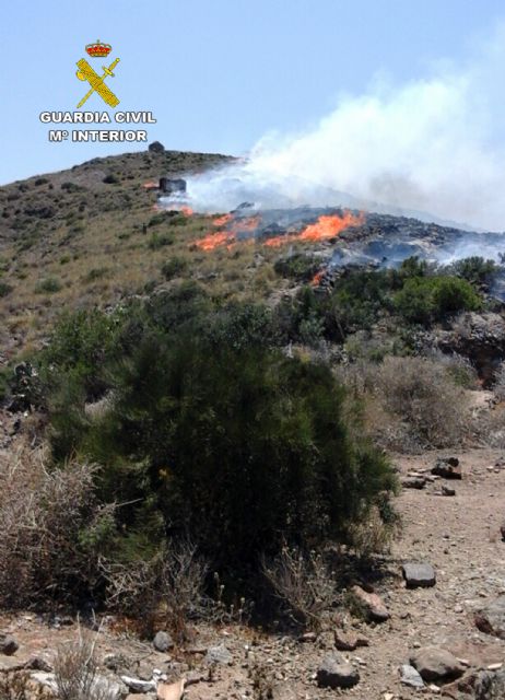 La Guardia Civil esclarece el incendio del Monte Miral San Ginés de la Jara - 5, Foto 5