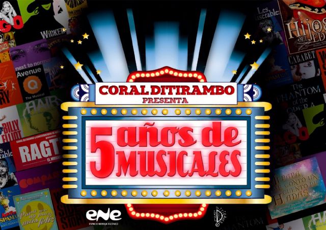El Auditorio Víctor Villegas de Murcia celebra mañana los '5 años de musicales' de la Coral Ditirambo - 1, Foto 1