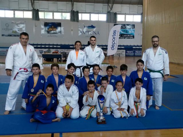 Más de 100 judokas participan en la Liga Judokita celebrada en San Pedro del Pinatar - 1, Foto 1