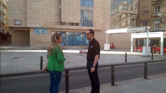 Cs insta al PP a iniciar las obras para que las personas con movilidad reducida puedan acceder al centro de salud de San Juan - 1, Foto 1