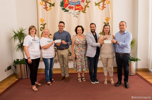 ASIDO Cartagena y DiabetesCERO reciben más de 2.000 euros de la recaudación de ´La fuerza del destino´ - 1, Foto 1