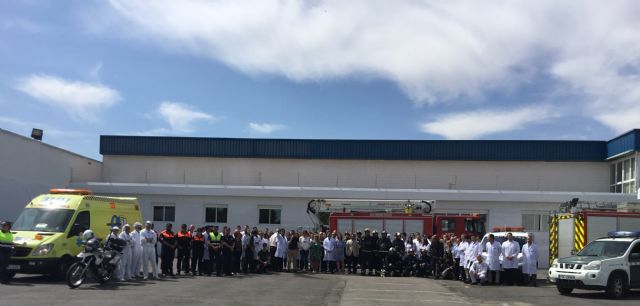 Fripozo realiza un simulacro de emergencia para reforzar la seguridad - 1, Foto 1