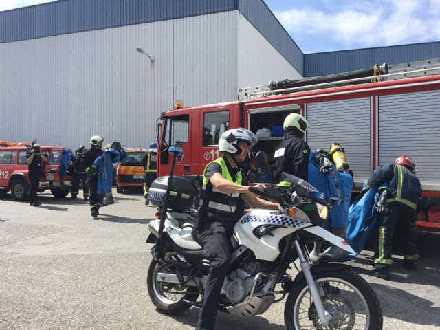 Fripozo realiza un simulacro de emergencia para reforzar la seguridad - 2, Foto 2