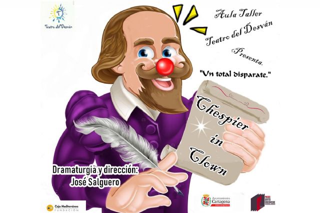 El espectáculo de humor ´Chespier in clown´ cierra el curso del aula Taller Teatro del Desván - 1, Foto 1
