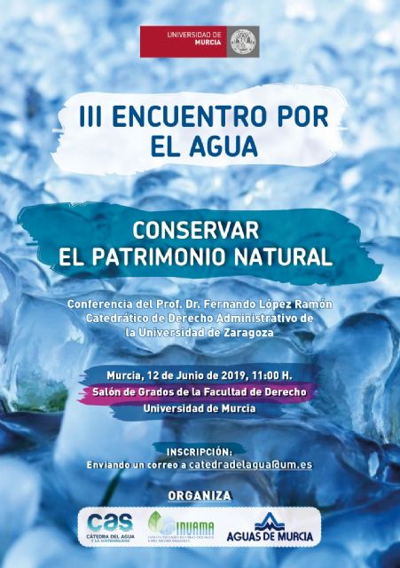 La Universidad de Murcia acoge una conferencia sobre la conservación del patrimonio natural - 1, Foto 1