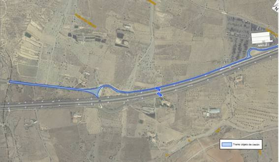 Fomento cede al Ayuntamiento de Puerto Lumbreras la titularidad de un tramo de la vía de servicio de la autovía A-7 - 1, Foto 1