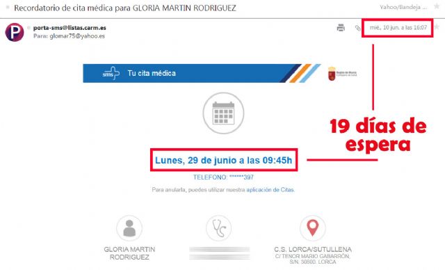 IU-Verdes exige la reapertura de los consultorios médicos para evitar el colapso de los centros de salud de Lorca - 1, Foto 1