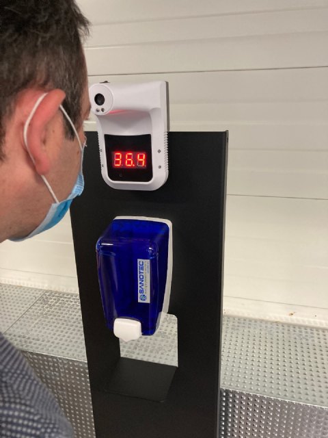 Sanotec presenta Saniplus, nueva estación de higiene integral frente al Covid - 2, Foto 2