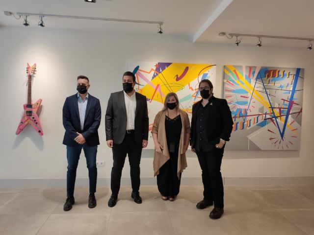 Inaugurada en Valencia la exposición Sound on del calasparreño Ricardo Escavy - 3, Foto 3