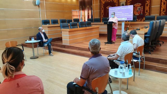 El Ayuntamiento de Molina de Segura firma convenios de subvención nominativa con las asociaciones Coral Polifónica Hims Mola, Banda Municipal de Música, Promúsica y Orquesta de Cuerda Hims Mola para la promoción de actividades musicales en 2021 - 2, Foto 2