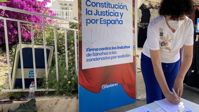 El Partido Popular de Puerto Lumbreras llevará a pleno una moción para instar al Gobierno de España a denegar el indulto a los independentistas catalanes - 3, Foto 3