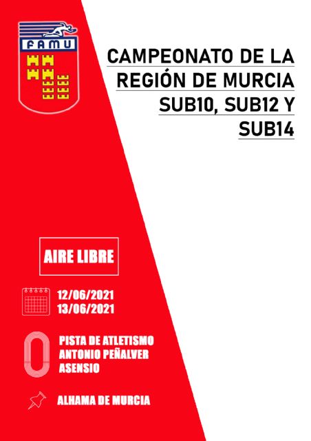 Treinta y dos atletas del Club Atletismo Alhama en las finales regionales sub10, sub12 y sub14, Foto 1