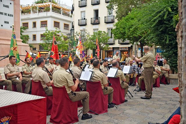 La Unidad de música del Cuartel General de la Fuerzas Terrestre (Soria 9) celebró un concierto por el día de las Fuerzas Armadas - 5, Foto 5