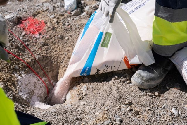 Fertiberia y Orica completan la primera voladura con Nitrato Amónico Técnico bajo en carbono en España - 1, Foto 1