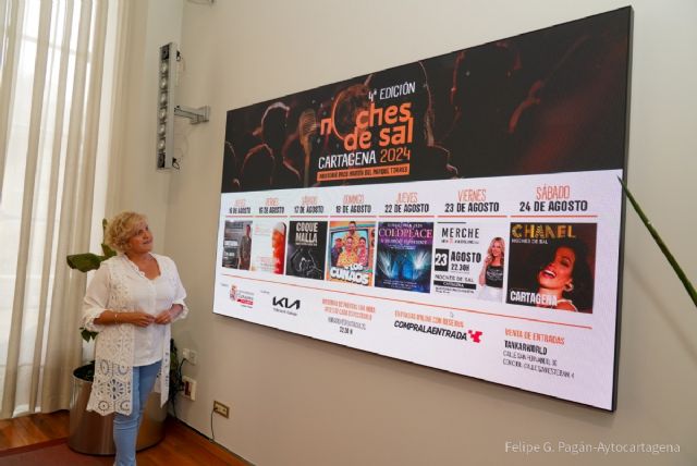 Conciertos de Bustamante, Chanel, El Arrebato, Coque Malla o Merche este agosto en Cartagena - 1, Foto 1