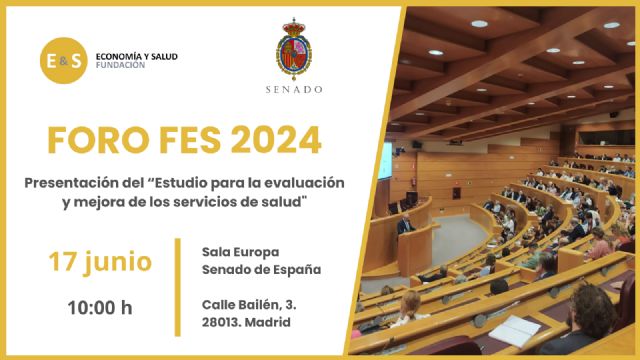 La Fundación Economía y Salud celebrará el próximo lunes en el Senado su III Foro FES - 1, Foto 1