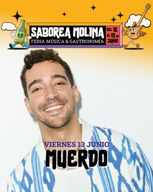 SABOREA MOLINA 2025 ofrece música y gastronomía, del jueves 12 al domingo 15 de junio, en el recinto ferial REMO de Molina de Segura - 1, Foto 1