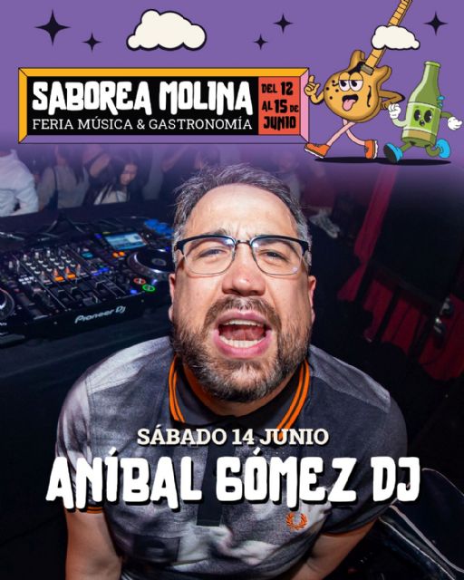 SABOREA MOLINA 2025 ofrece música y gastronomía, del jueves 12 al domingo 15 de junio, en el recinto ferial REMO de Molina de Segura - 2, Foto 2