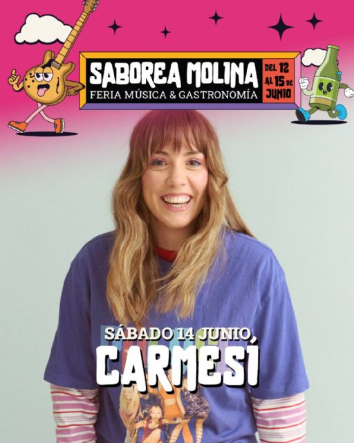 SABOREA MOLINA 2025 ofrece música y gastronomía, del jueves 12 al domingo 15 de junio, en el recinto ferial REMO de Molina de Segura - 4, Foto 4