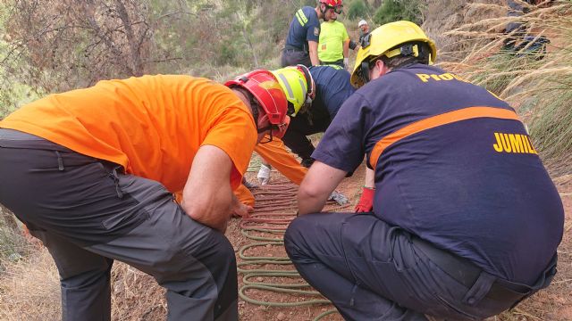 La Agrupación de Voluntarios Protección Civil de Jumilla realiza un curso de rescate en montaña - 4, Foto 4