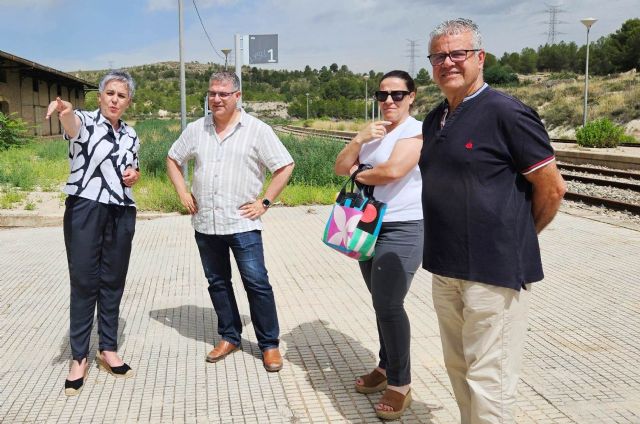 Calasparra y Hellín reivindican la reapertura de la línea ferroviaria con Albacete - 1, Foto 1