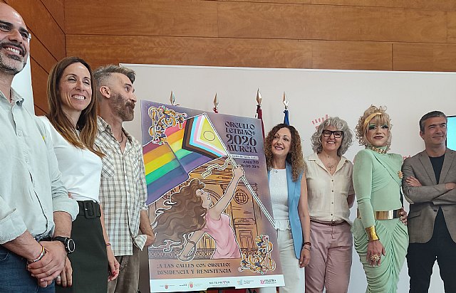 El Orgullo LGTBIAQ+ de Murcia saldrá a la calle el 20 de junio con un mensaje de resistencia frente al odio