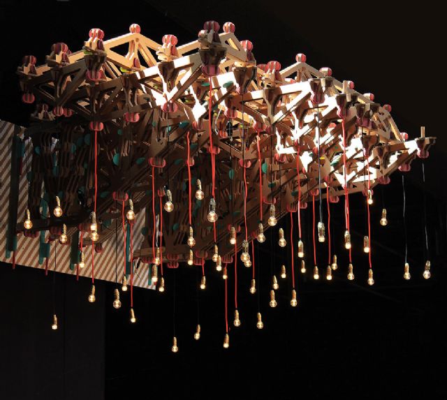 ´Extensible Lamp Project´ lleva el arte, el ecodiseño y la participación ciudadana al Centro Puertas de Castilla - 1, Foto 1