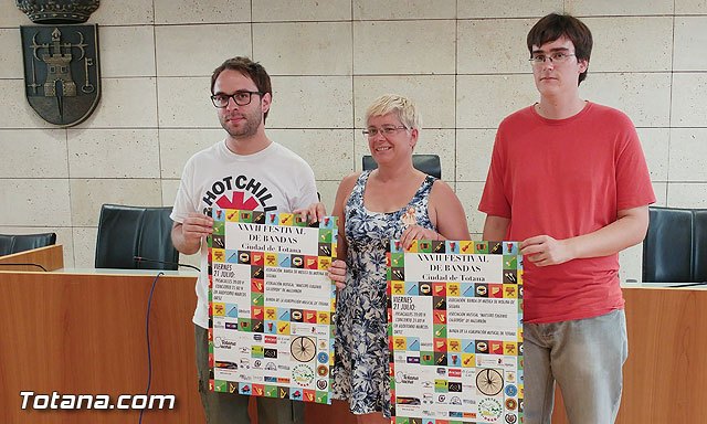 El XXVII Festival de Bandas Ciudad de Totana tendrá lugar el 21 de julio - 1, Foto 1
