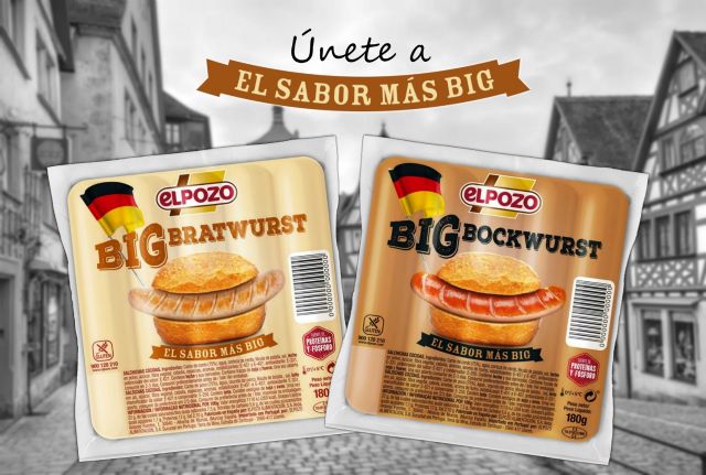 ElPozo ampla su gama de salchichas BIG con dos nuevas variedades, Foto 1