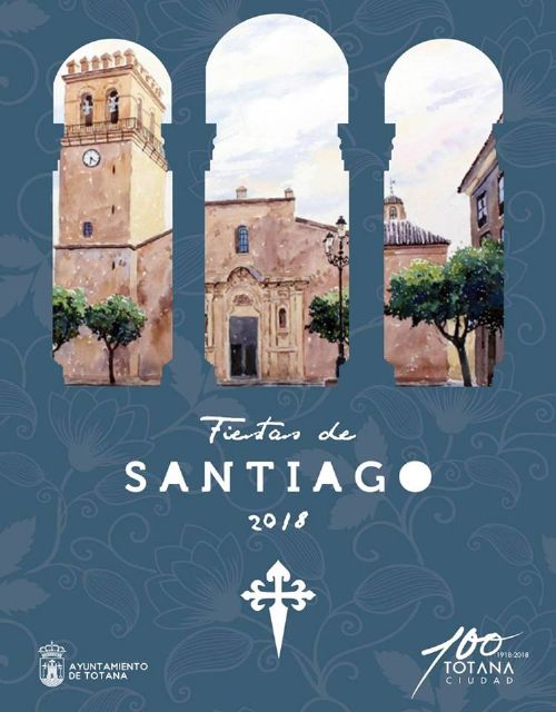 Zacarías Cerezo, author of the watercolor that illustrates the program of Fiestas de Santiago 2018, announces that he will exercise his rights for the unauthorized use of his work, Foto 2