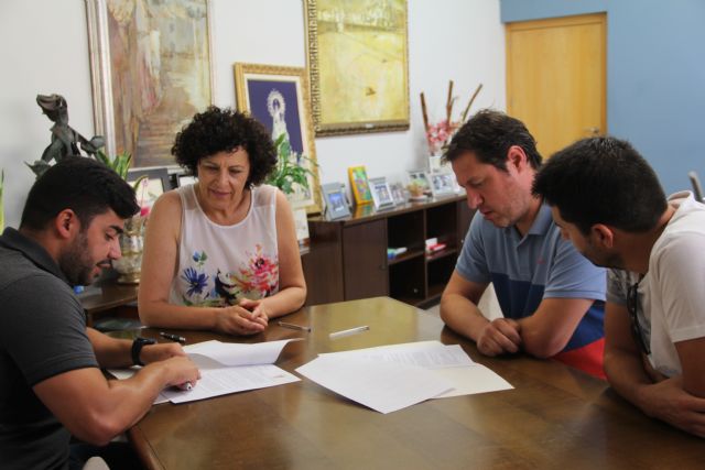 El Club Deportivo Lumbreras firma un nuevo convenio de colaboración con el Ayuntamiento de Puerto Lumbreras. - 1, Foto 1