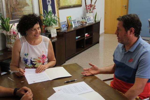 El Club Deportivo Lumbreras firma un nuevo convenio de colaboración con el Ayuntamiento de Puerto Lumbreras. - 2, Foto 2