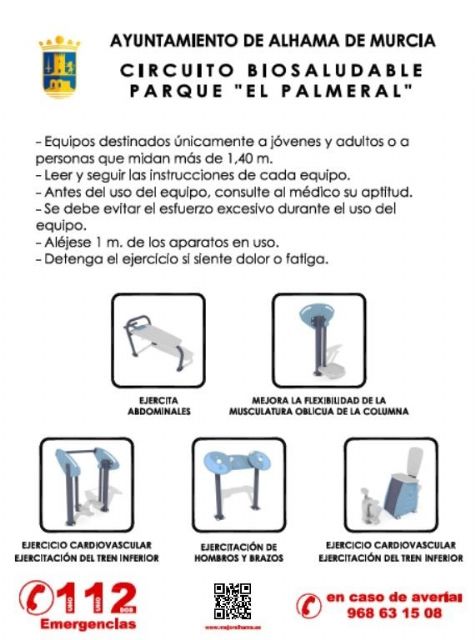 El Jardn de El Palmeral estrena un itinerario saludable de dos recorridos, Foto 1