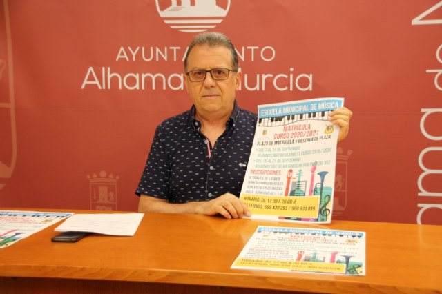 Las inscripciones de la escuela de msica para el curso 2020-2021 se podrn realizar de forma presencial y online, Foto 1