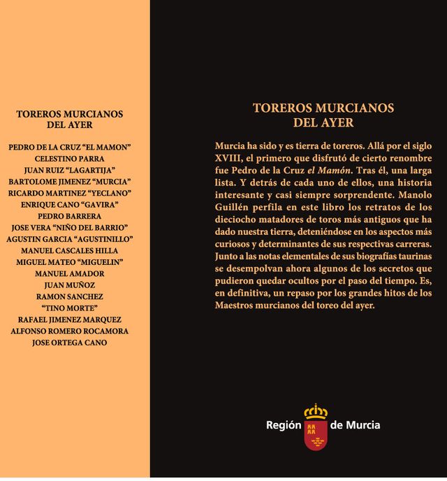 Nuevo libro Toreros murcianos del ayer - 5, Foto 5