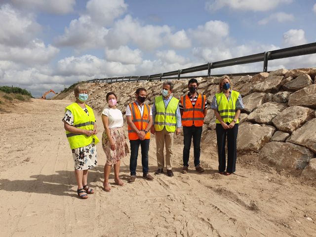 Fomento refuerza la seguridad ante las lluvias de la vía regional que comunica Torre Pacheco con Roldán - 1, Foto 1