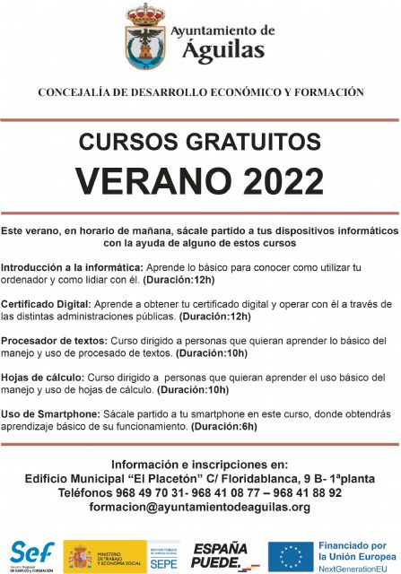 Abierto el plazo de inscripción en los cursos gratuitos de informática financiados con fondos Next Generation EU - 2, Foto 2