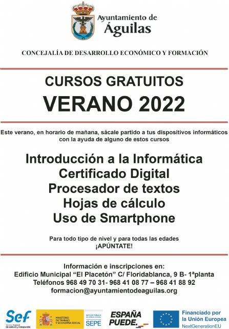 Abierto el plazo de inscripción en los cursos gratuitos de informática financiados con fondos Next Generation EU - 3, Foto 3