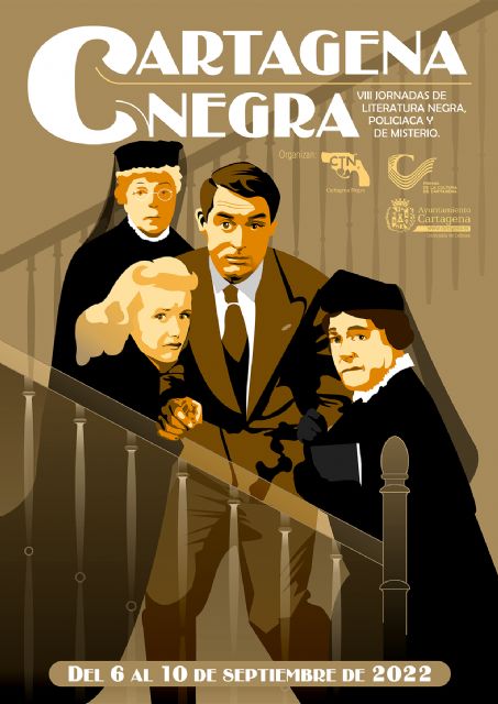 Más de treinta figuras nacionales de la literatura negra visitarán Cartagena a comienzos de septiembre - 1, Foto 1