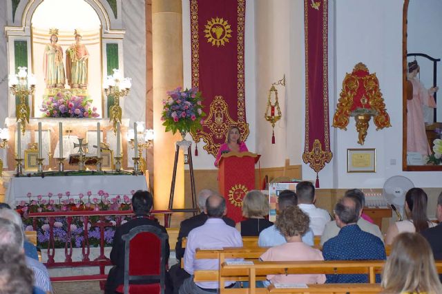 El Pregón de Toñi Moya del Amor marca el inicio de las Fiestas Patronales de los Santos Mártires San Abdón y San Senén de Calasparra - 5, Foto 5