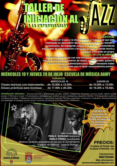 Taller de iniciación al Jazz y a la improvisación - 1, Foto 1