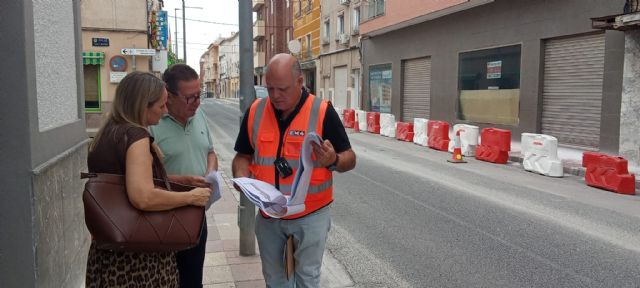 Inicio de las obras en la calle Begastri, una de las arterias principales de Cehegín - 3, Foto 3