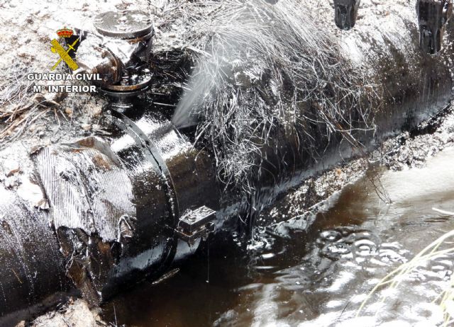 La Guardia Civil detiene a tres personas por los daños ocasionados en el oleoducto Cartagena-Puertollano a su paso por Calasparra - 5, Foto 5