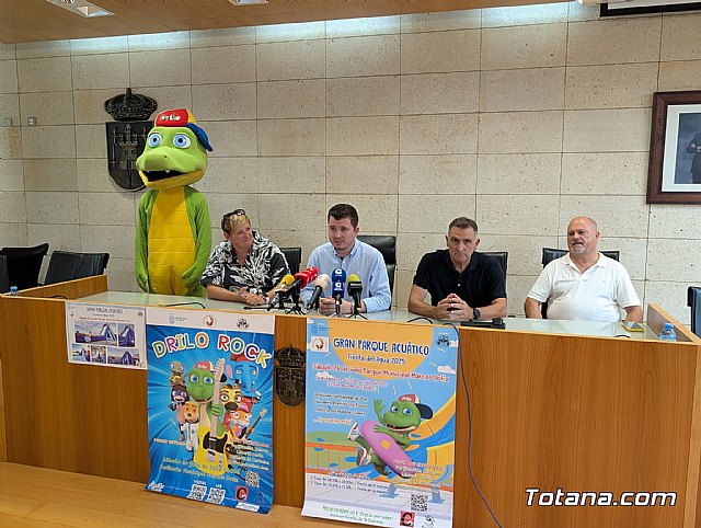Totana se prepara para una jornada inolvidable con la innovadora Fiesta Acuática y Musical Drilo Rock, Foto 2