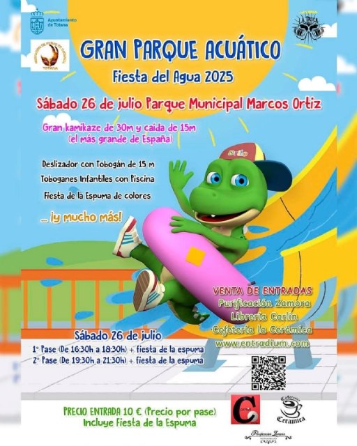 Totana se prepara para una jornada inolvidable con la innovadora Fiesta Acuática y Musical Drilo Rock, Foto 5