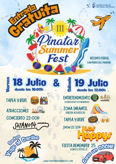 Pinatar Summer Fest regresa al Recinto Ferial con dos días repletos de diversión - 3, Foto 3