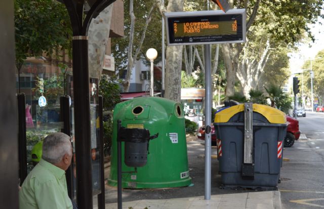 Los usuarios ya pueden saber el tiempo de espera de los autobuses a través de pantallas informativas - 2, Foto 2