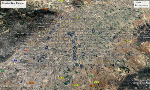 La Concejalía de Transportes actualiza el inventario de las más de 500 paradas de bus escolar para mejorar el mantenimiento y ubicación de las mismas - 1, Foto 1
